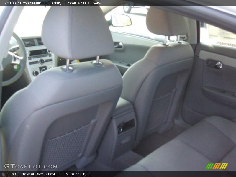 Summit White / Ebony 2010 Chevrolet Malibu LT Sedan