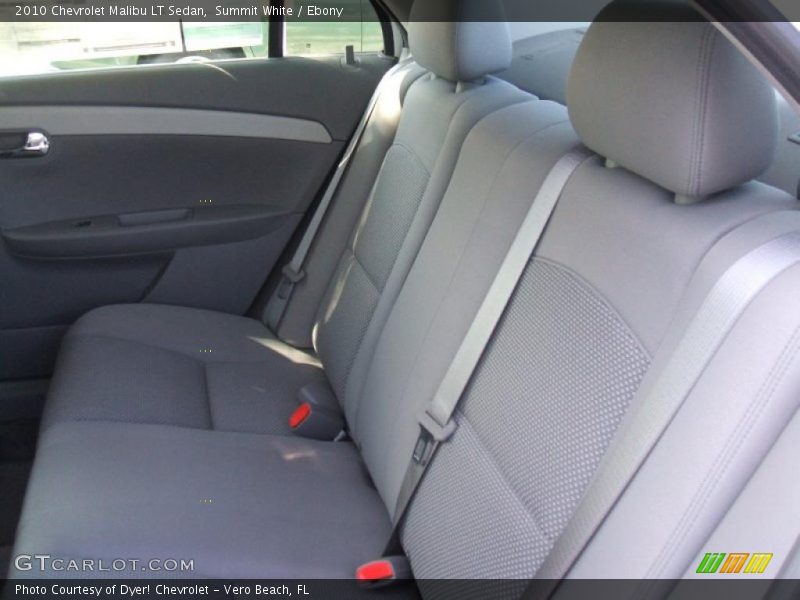 Summit White / Ebony 2010 Chevrolet Malibu LT Sedan