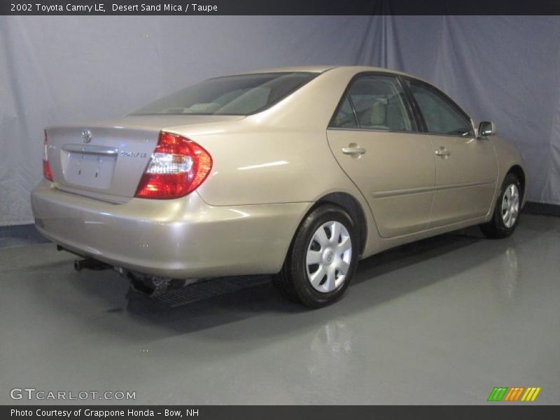 Desert Sand Mica / Taupe 2002 Toyota Camry LE