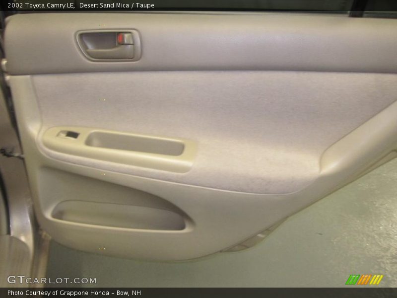 Desert Sand Mica / Taupe 2002 Toyota Camry LE