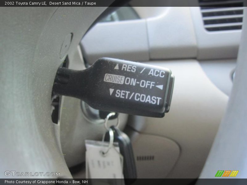 Desert Sand Mica / Taupe 2002 Toyota Camry LE
