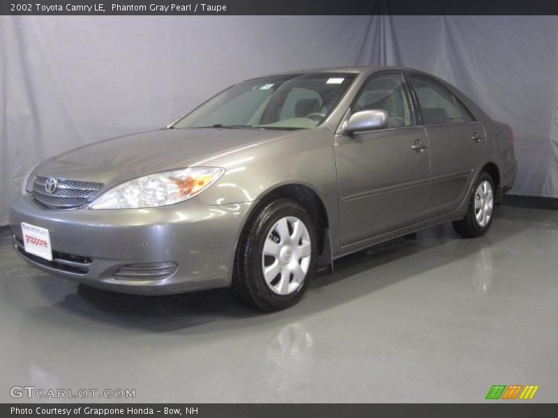 Phantom Gray Pearl / Taupe 2002 Toyota Camry LE