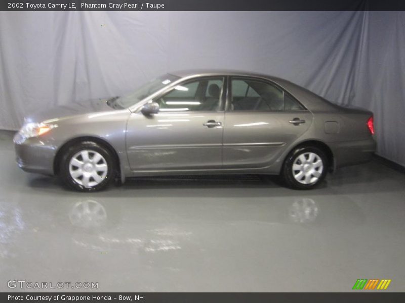 Phantom Gray Pearl / Taupe 2002 Toyota Camry LE