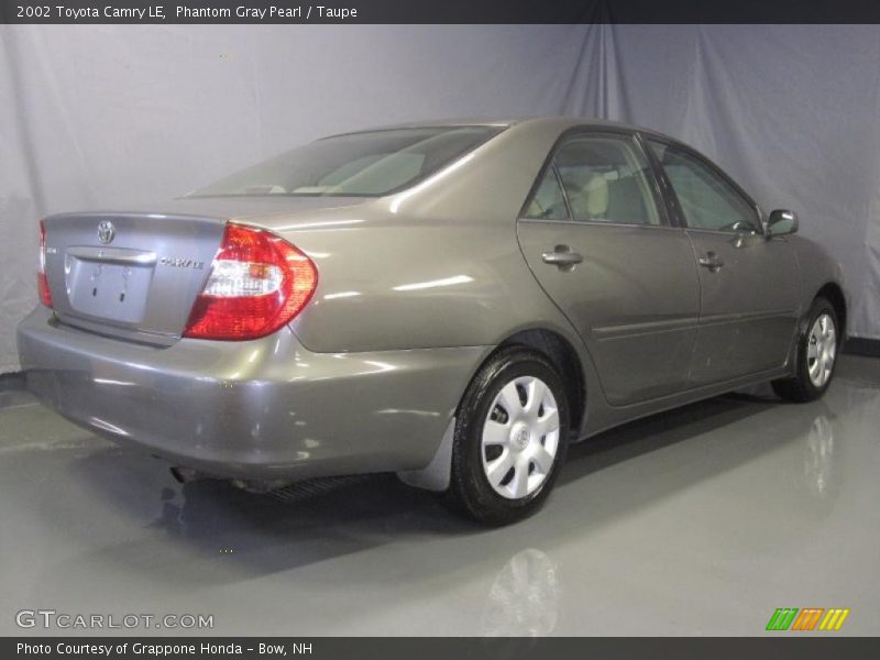 Phantom Gray Pearl / Taupe 2002 Toyota Camry LE