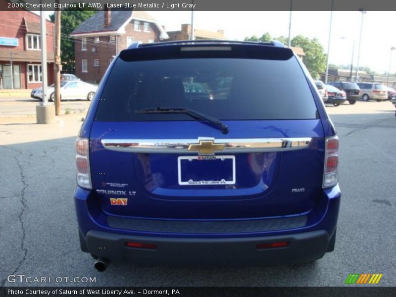 Laser Blue Metallic / Light Gray 2006 Chevrolet Equinox LT AWD