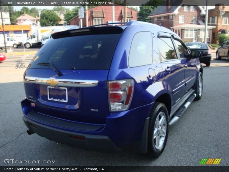 Laser Blue Metallic / Light Gray 2006 Chevrolet Equinox LT AWD