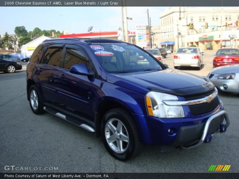 Laser Blue Metallic / Light Gray 2006 Chevrolet Equinox LT AWD