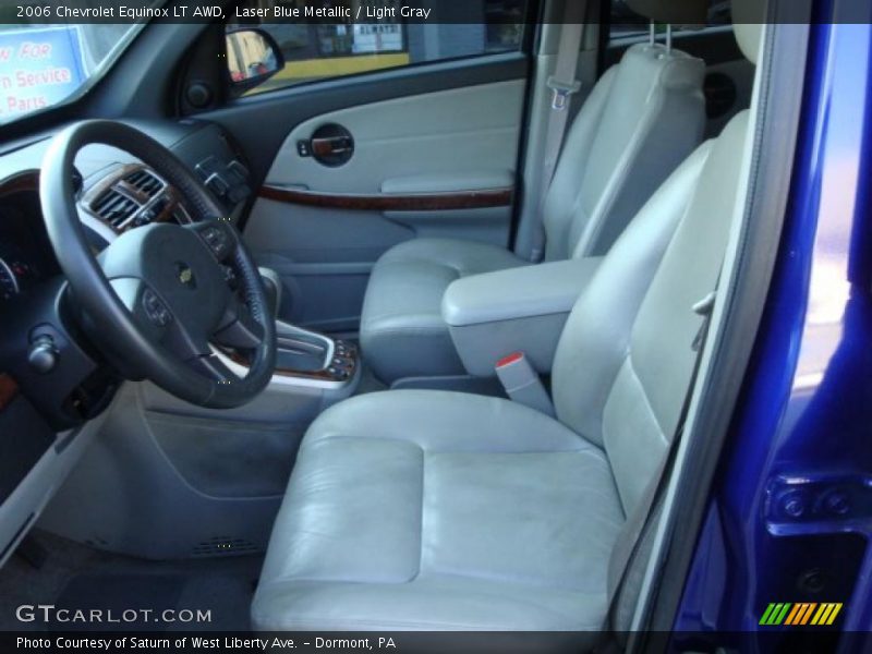 Laser Blue Metallic / Light Gray 2006 Chevrolet Equinox LT AWD
