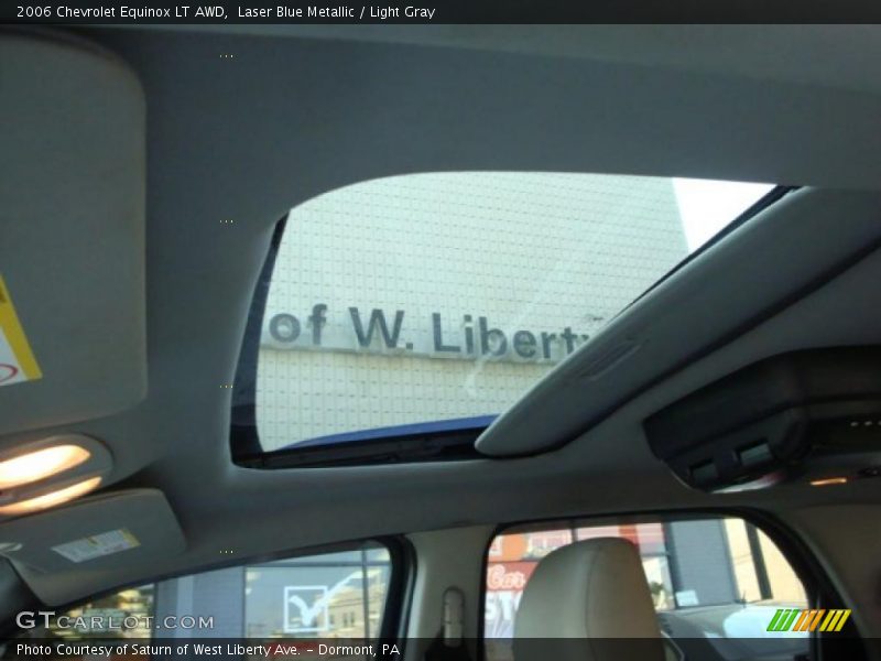 Laser Blue Metallic / Light Gray 2006 Chevrolet Equinox LT AWD