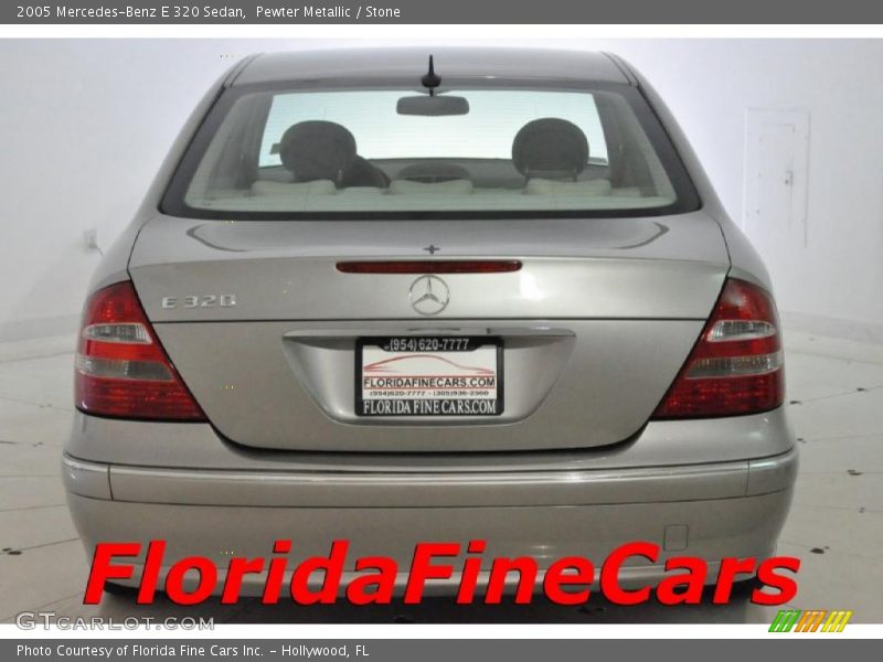 Pewter Metallic / Stone 2005 Mercedes-Benz E 320 Sedan