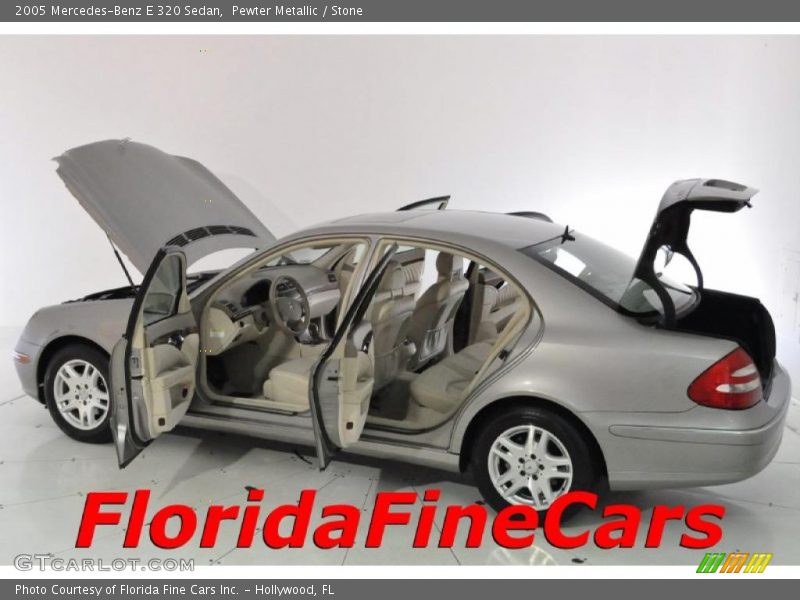 Pewter Metallic / Stone 2005 Mercedes-Benz E 320 Sedan