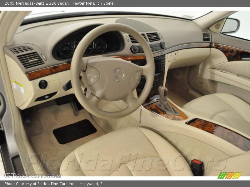 Pewter Metallic / Stone 2005 Mercedes-Benz E 320 Sedan