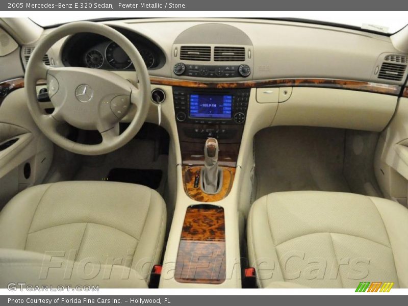 Pewter Metallic / Stone 2005 Mercedes-Benz E 320 Sedan