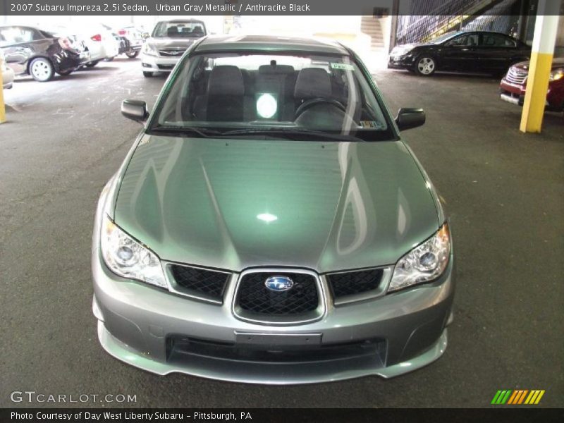 Urban Gray Metallic / Anthracite Black 2007 Subaru Impreza 2.5i Sedan