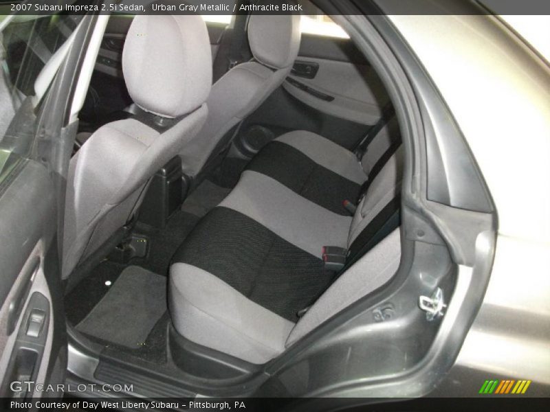 Urban Gray Metallic / Anthracite Black 2007 Subaru Impreza 2.5i Sedan