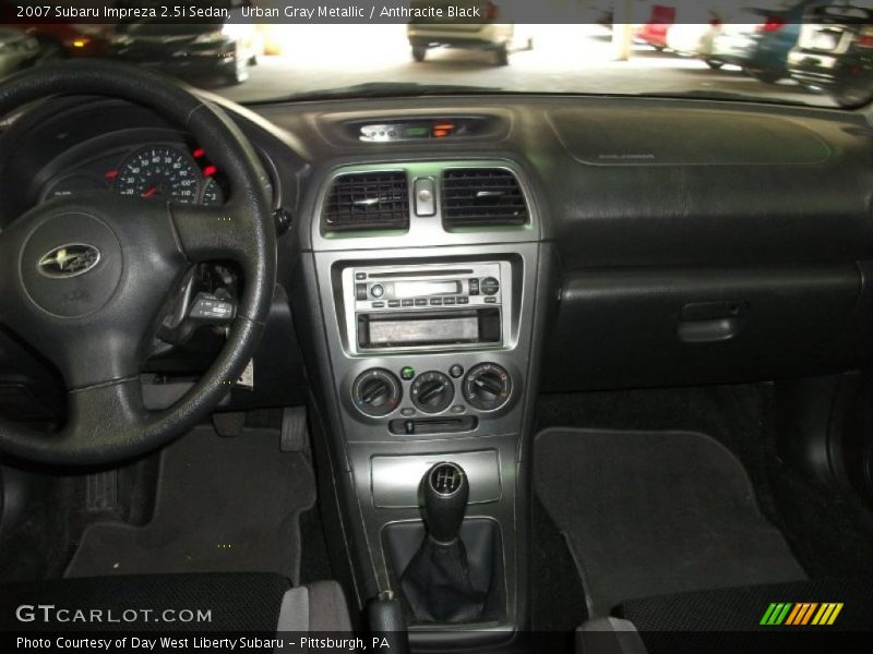 Urban Gray Metallic / Anthracite Black 2007 Subaru Impreza 2.5i Sedan