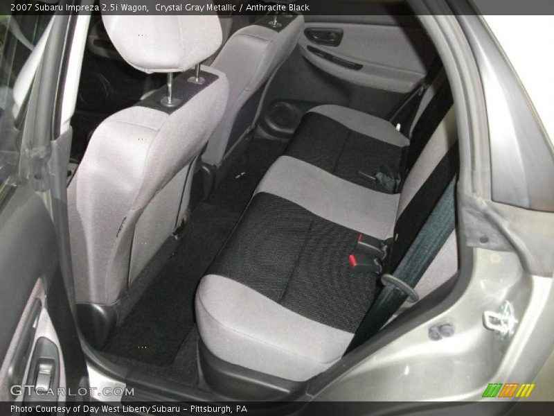 Crystal Gray Metallic / Anthracite Black 2007 Subaru Impreza 2.5i Wagon