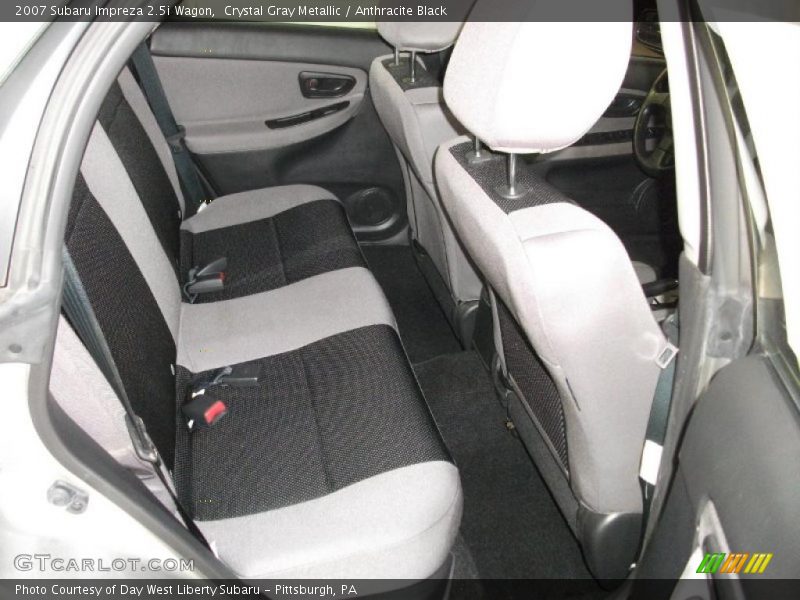Crystal Gray Metallic / Anthracite Black 2007 Subaru Impreza 2.5i Wagon