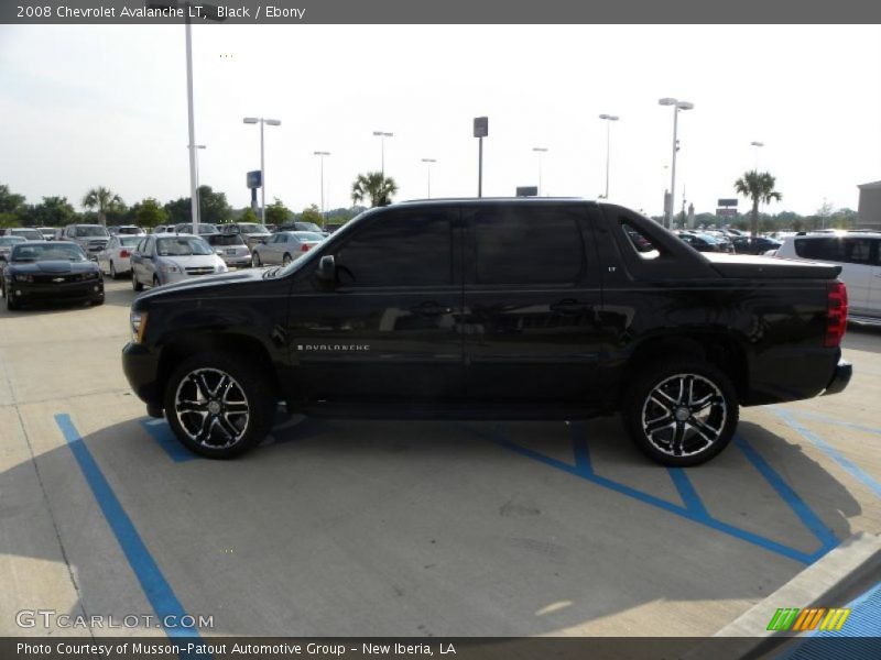 Black / Ebony 2008 Chevrolet Avalanche LT