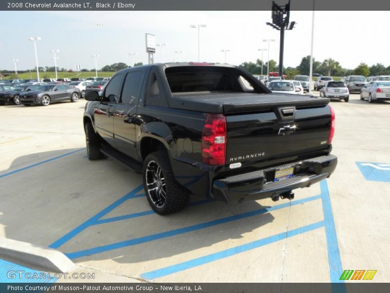 Black / Ebony 2008 Chevrolet Avalanche LT