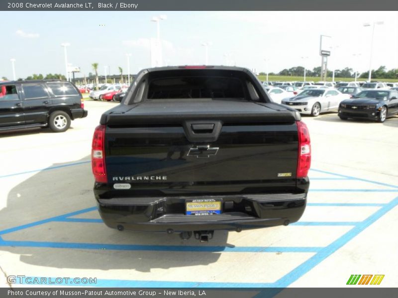 Black / Ebony 2008 Chevrolet Avalanche LT