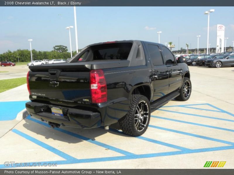 Black / Ebony 2008 Chevrolet Avalanche LT