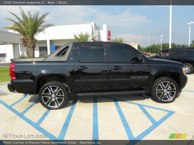 Black / Ebony 2008 Chevrolet Avalanche LT