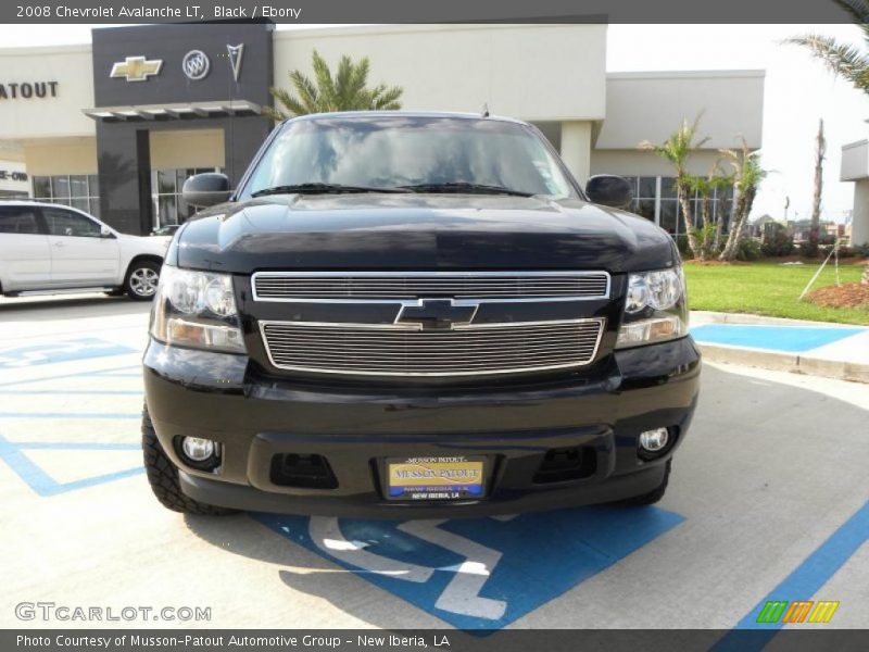 Black / Ebony 2008 Chevrolet Avalanche LT