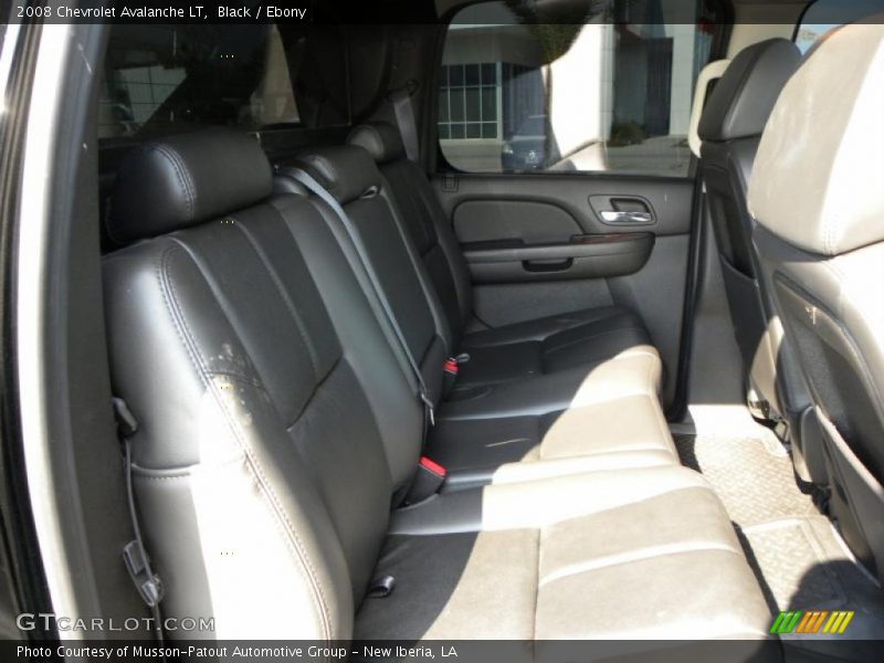 Black / Ebony 2008 Chevrolet Avalanche LT