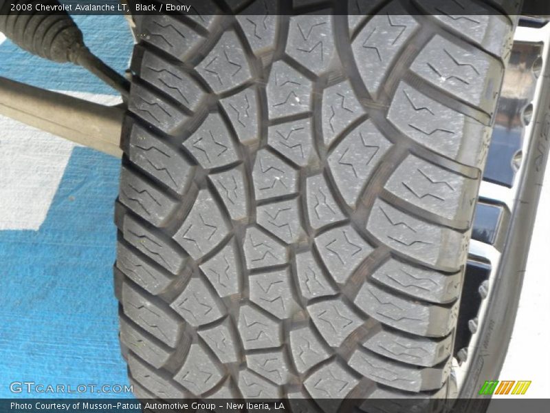 Black / Ebony 2008 Chevrolet Avalanche LT
