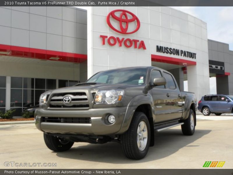 Pyrite Mica / Graphite 2010 Toyota Tacoma V6 PreRunner TRD Double Cab