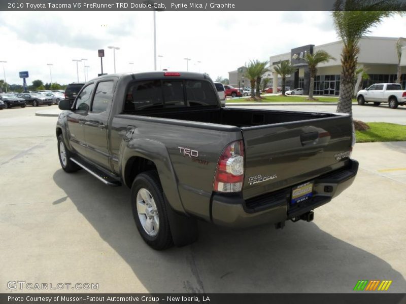 Pyrite Mica / Graphite 2010 Toyota Tacoma V6 PreRunner TRD Double Cab