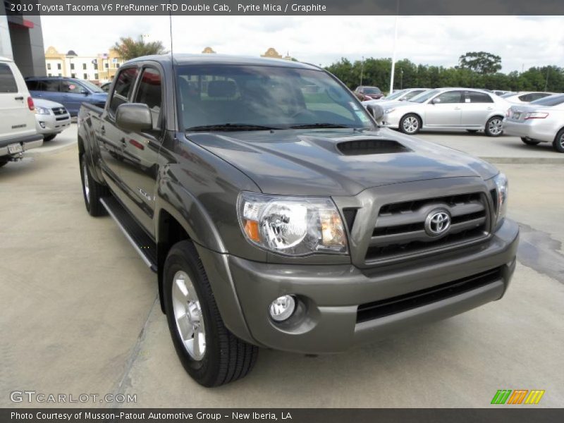 Pyrite Mica / Graphite 2010 Toyota Tacoma V6 PreRunner TRD Double Cab