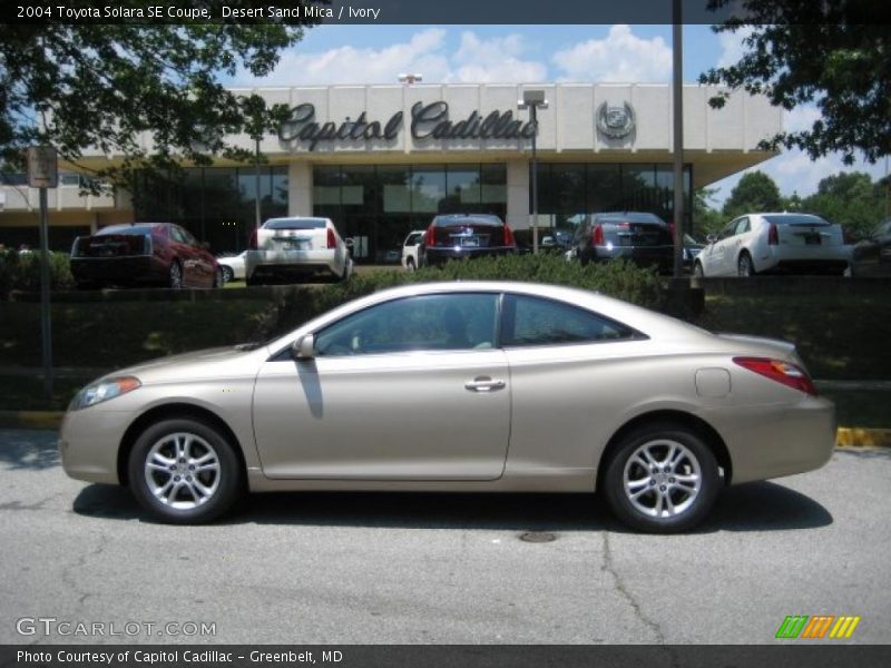 Desert Sand Mica / Ivory 2004 Toyota Solara SE Coupe