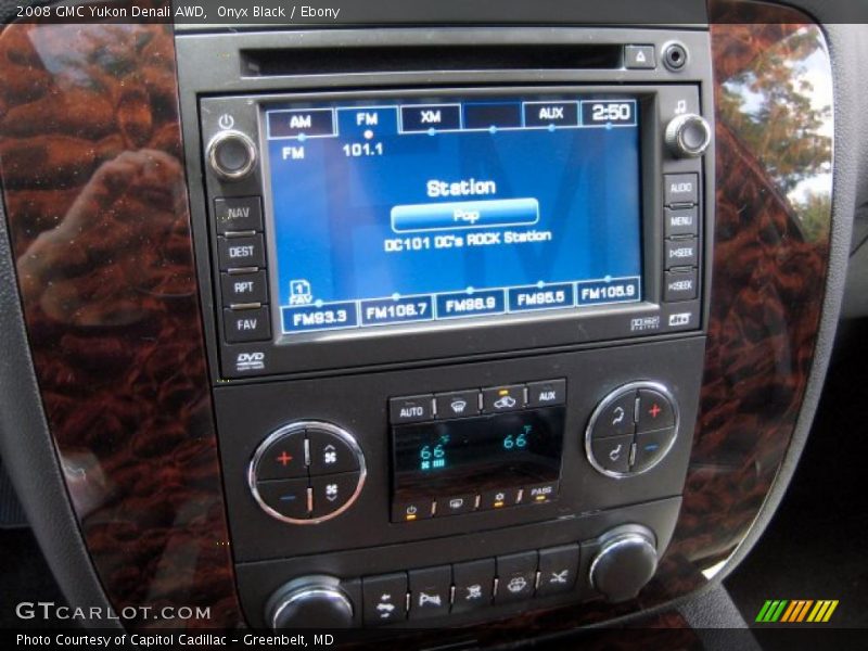 Onyx Black / Ebony 2008 GMC Yukon Denali AWD