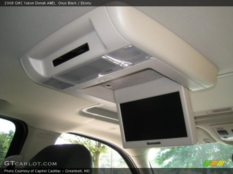 Onyx Black / Ebony 2008 GMC Yukon Denali AWD
