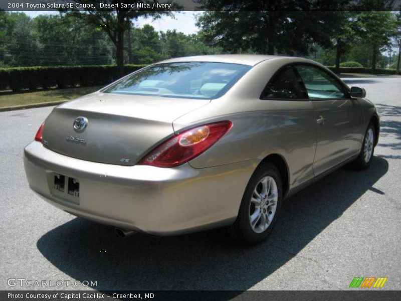 Desert Sand Mica / Ivory 2004 Toyota Solara SE Coupe