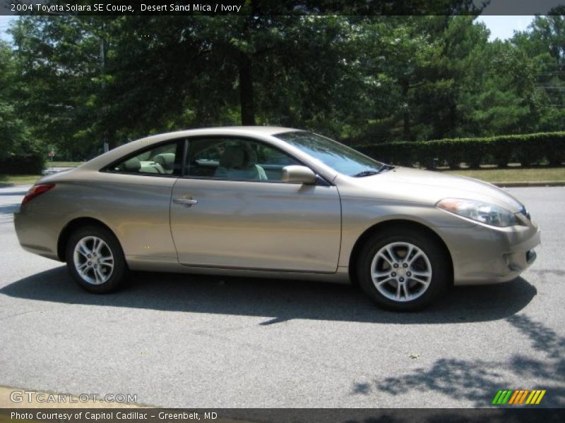 Desert Sand Mica / Ivory 2004 Toyota Solara SE Coupe