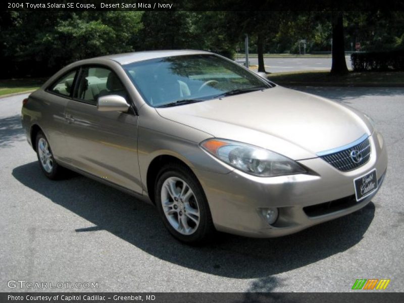 Desert Sand Mica / Ivory 2004 Toyota Solara SE Coupe