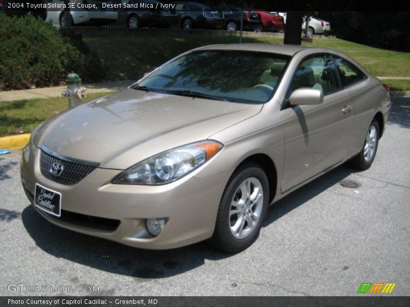 Desert Sand Mica / Ivory 2004 Toyota Solara SE Coupe