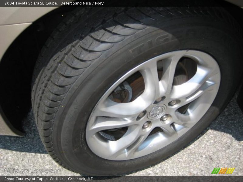 Desert Sand Mica / Ivory 2004 Toyota Solara SE Coupe