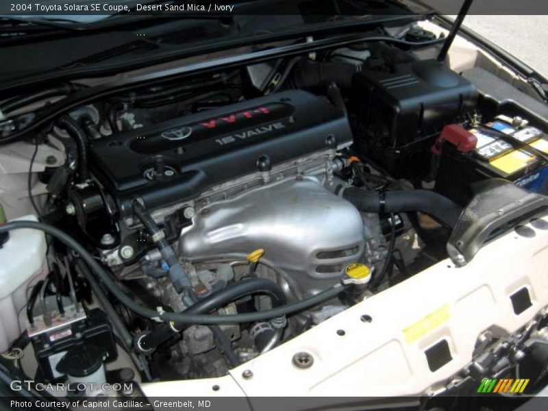 Desert Sand Mica / Ivory 2004 Toyota Solara SE Coupe