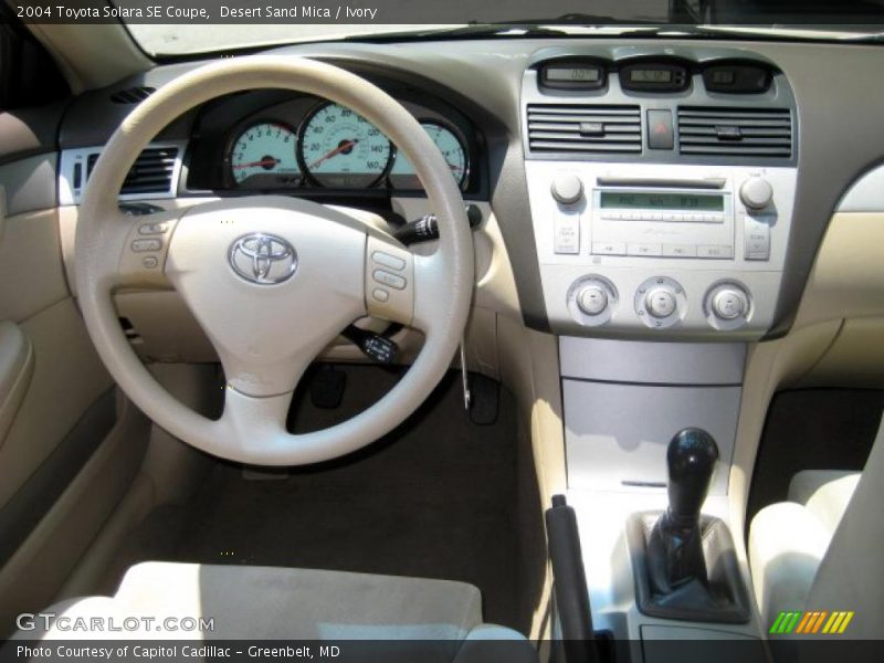 Desert Sand Mica / Ivory 2004 Toyota Solara SE Coupe