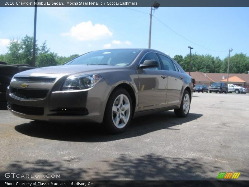 Mocha Steel Metallic / Cocoa/Cashmere 2010 Chevrolet Malibu LS Sedan