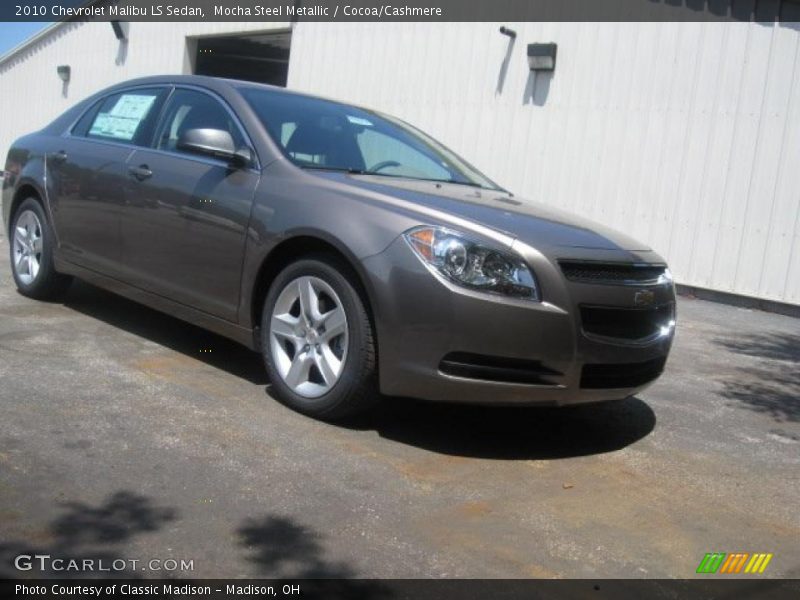 Mocha Steel Metallic / Cocoa/Cashmere 2010 Chevrolet Malibu LS Sedan