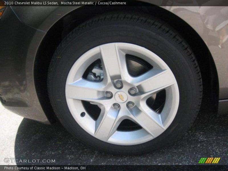 Mocha Steel Metallic / Cocoa/Cashmere 2010 Chevrolet Malibu LS Sedan