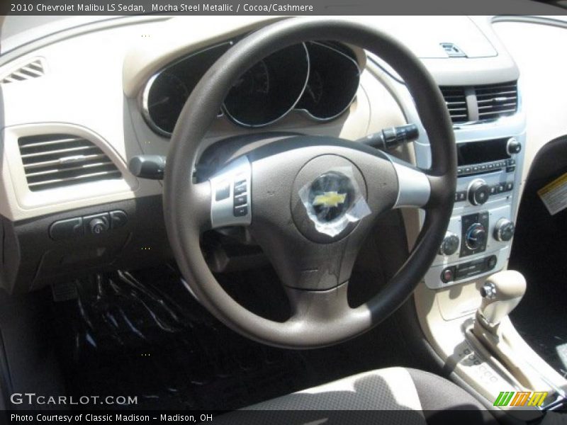 Mocha Steel Metallic / Cocoa/Cashmere 2010 Chevrolet Malibu LS Sedan