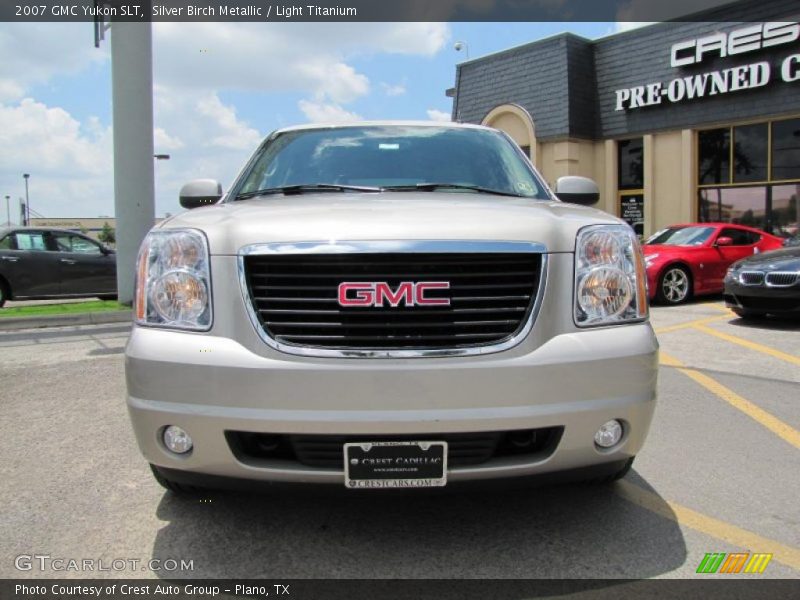 Silver Birch Metallic / Light Titanium 2007 GMC Yukon SLT