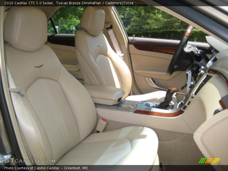 Tuscan Bronze ChromaFlair / Cashmere/Cocoa 2010 Cadillac CTS 3.0 Sedan