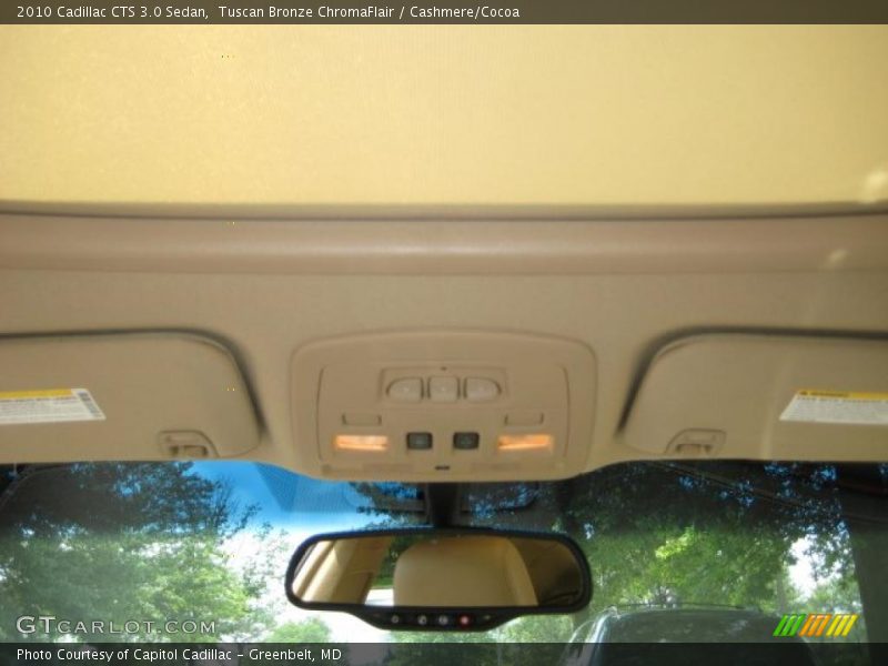 Tuscan Bronze ChromaFlair / Cashmere/Cocoa 2010 Cadillac CTS 3.0 Sedan